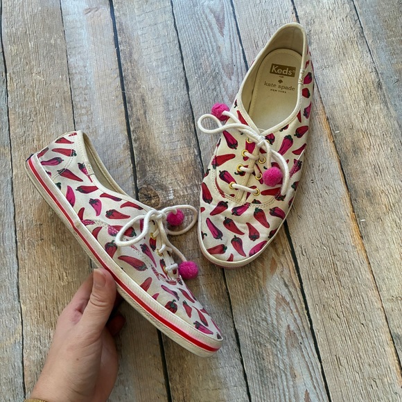 kate spade Shoes - Kate spade x Keds chili pepper sneakers 10